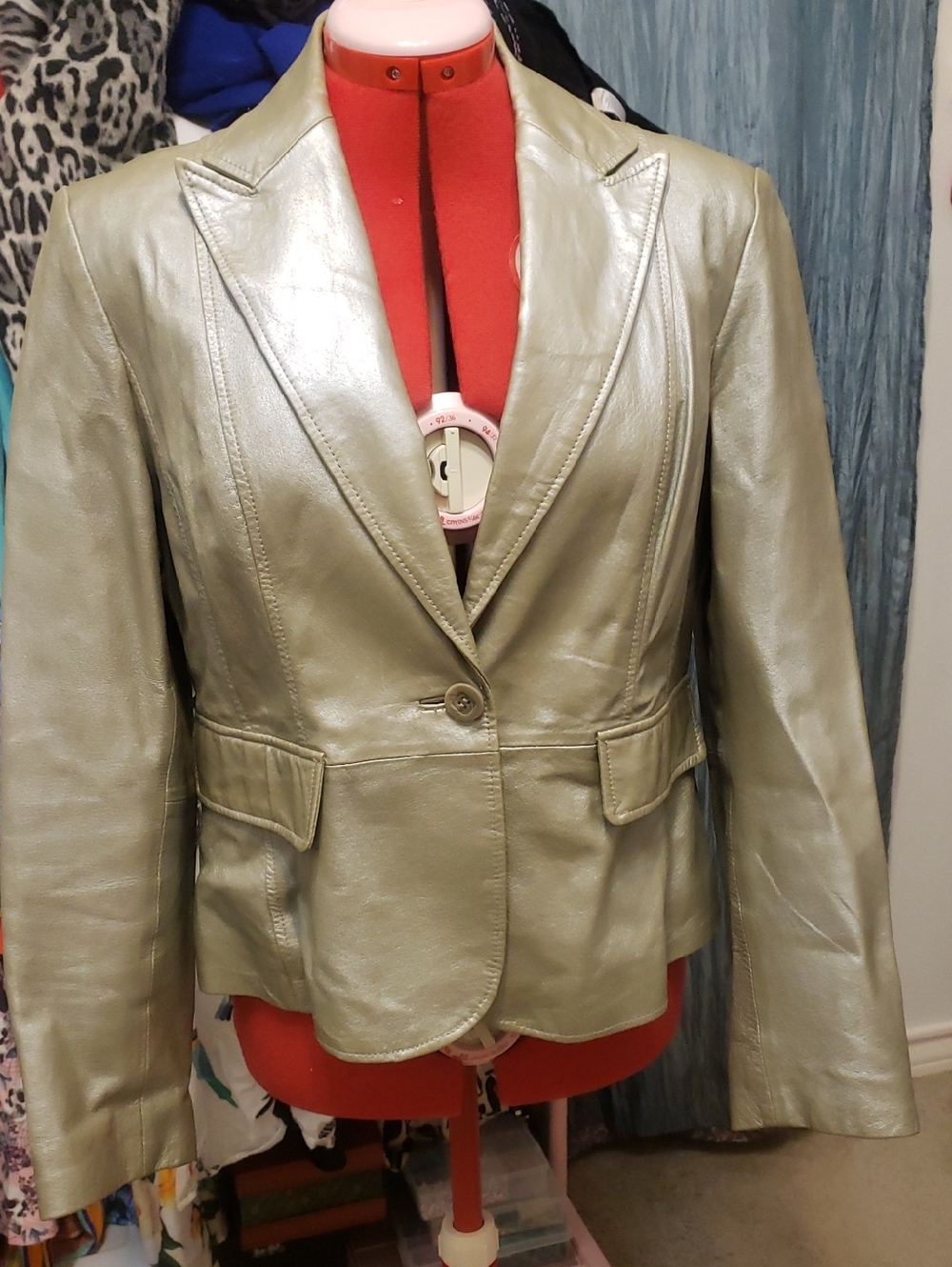 Worthington Leather Blazer Jacket